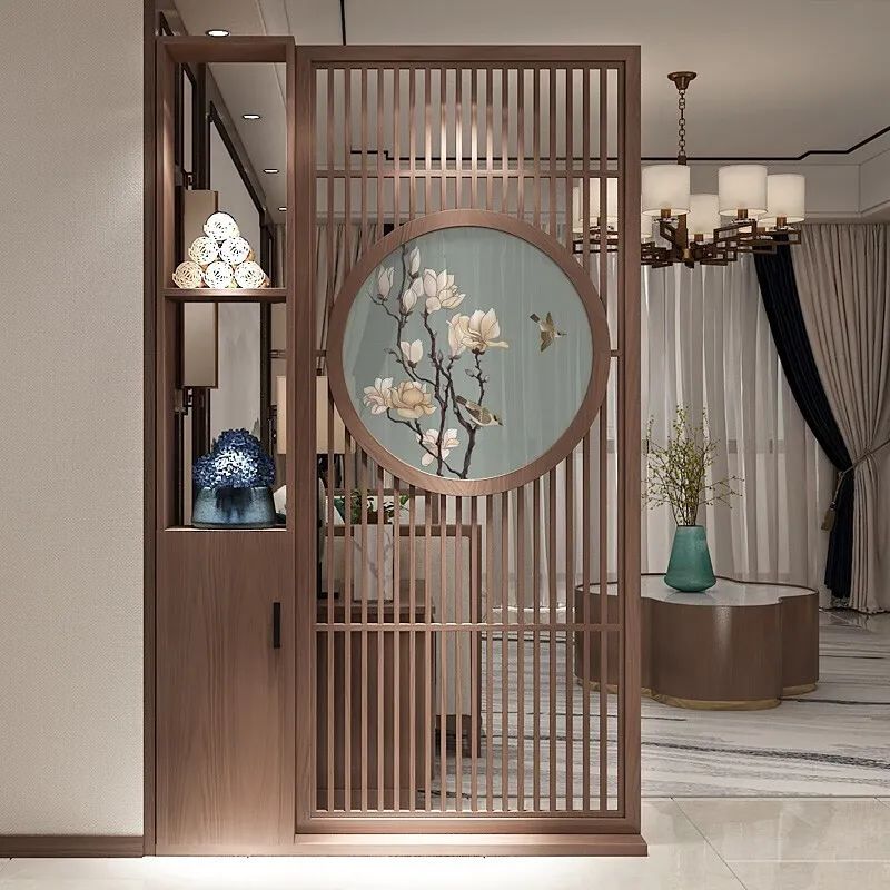 中式风格玄关隔断怎么做?有哪些需要注意的?