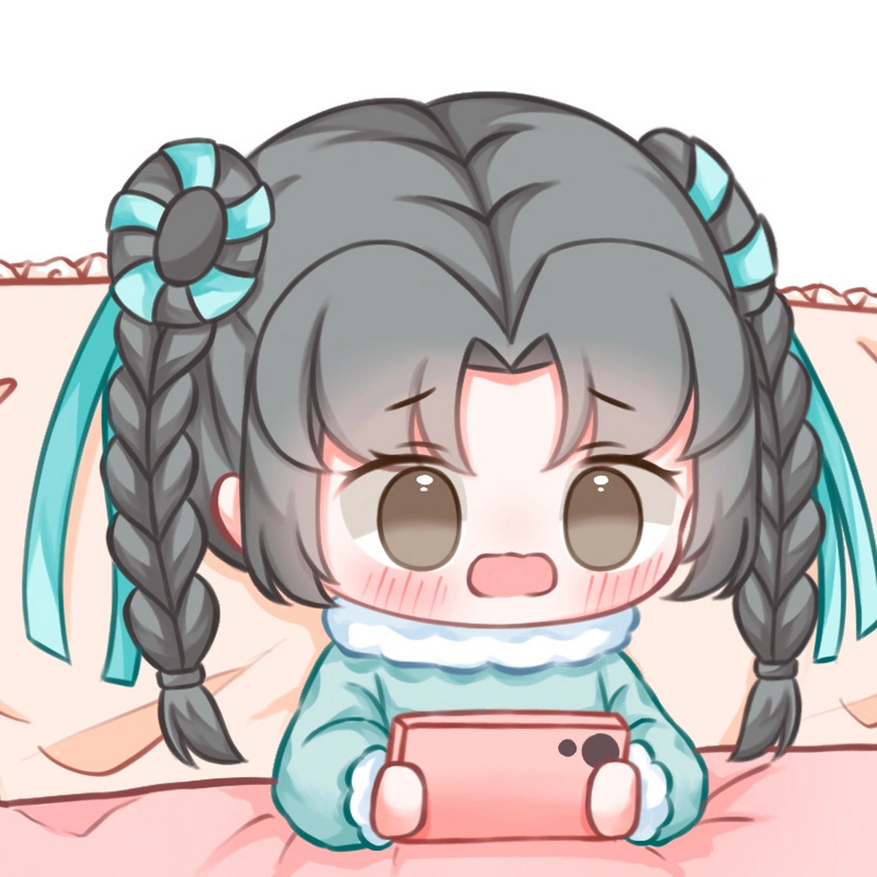 王者荣耀# 西施开黑可爱头像分享