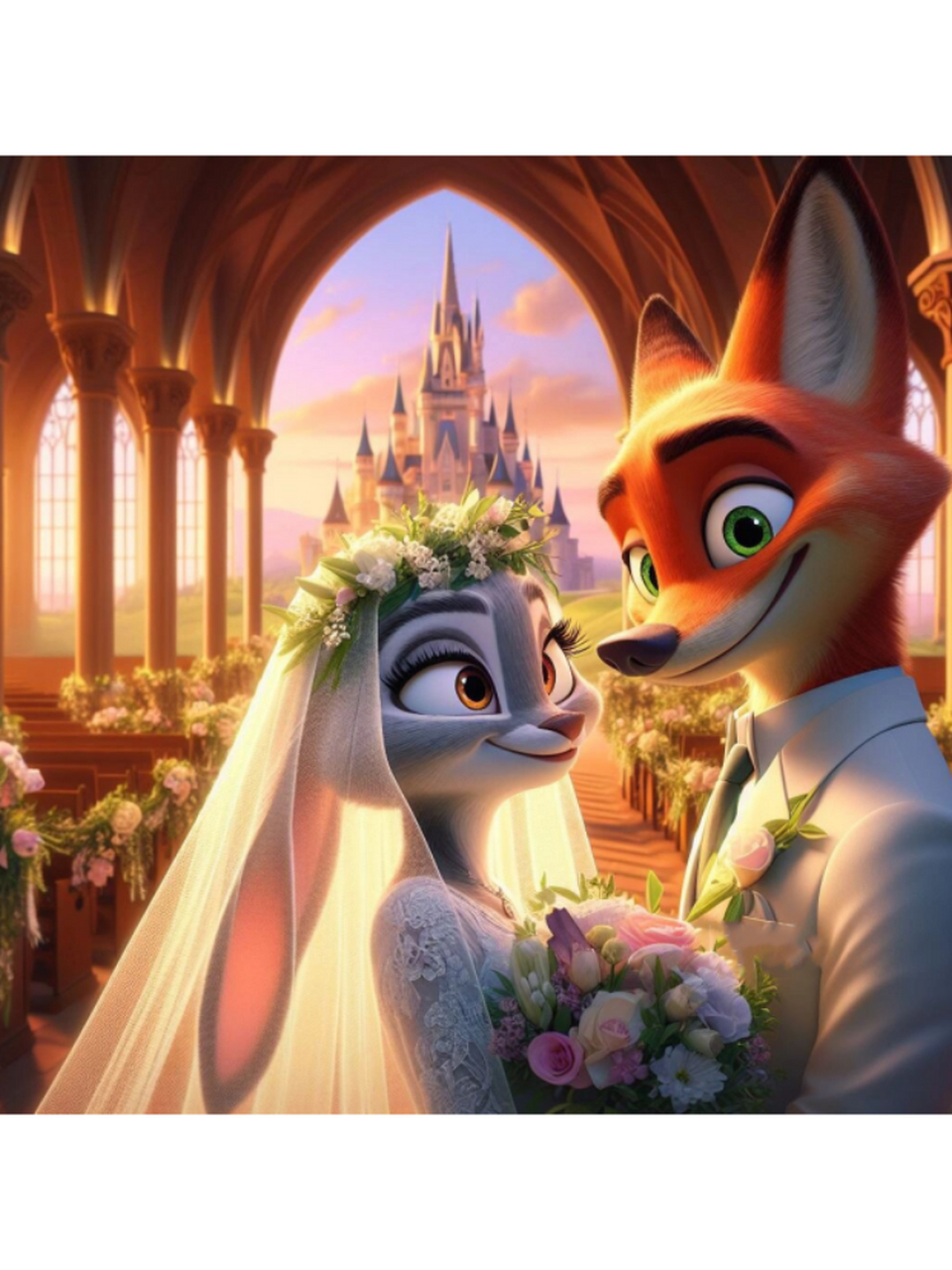 朱迪和尼克结婚啦!