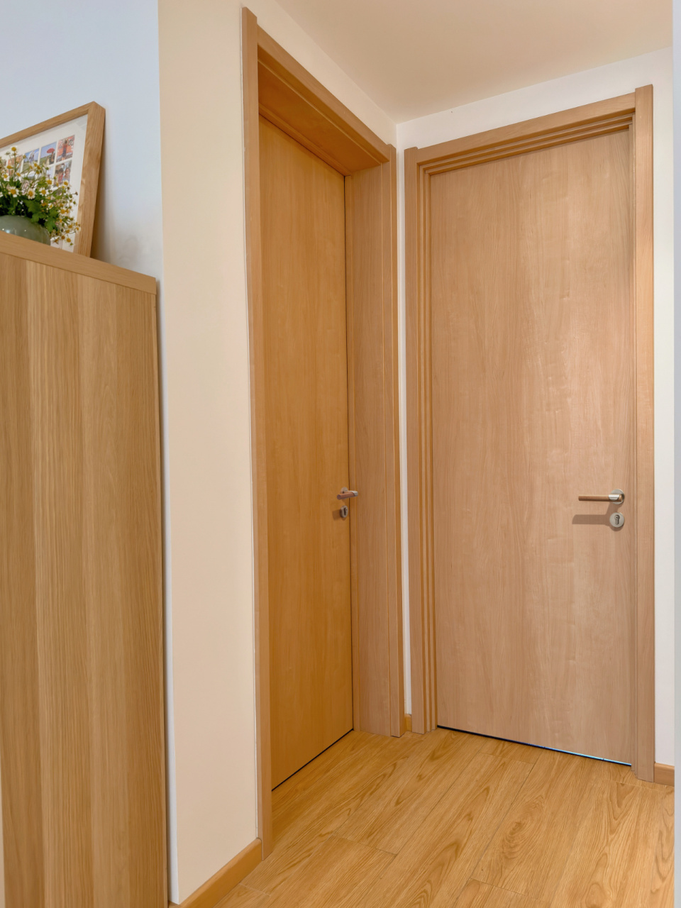 哎呀,当初装修选门的时候,我就看上了我家的平板门,简约