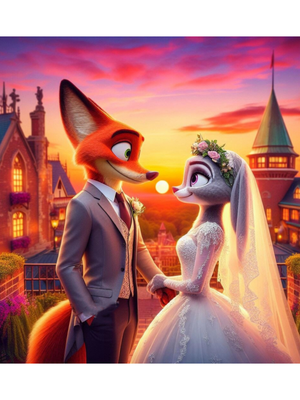 朱迪和尼克结婚啦!