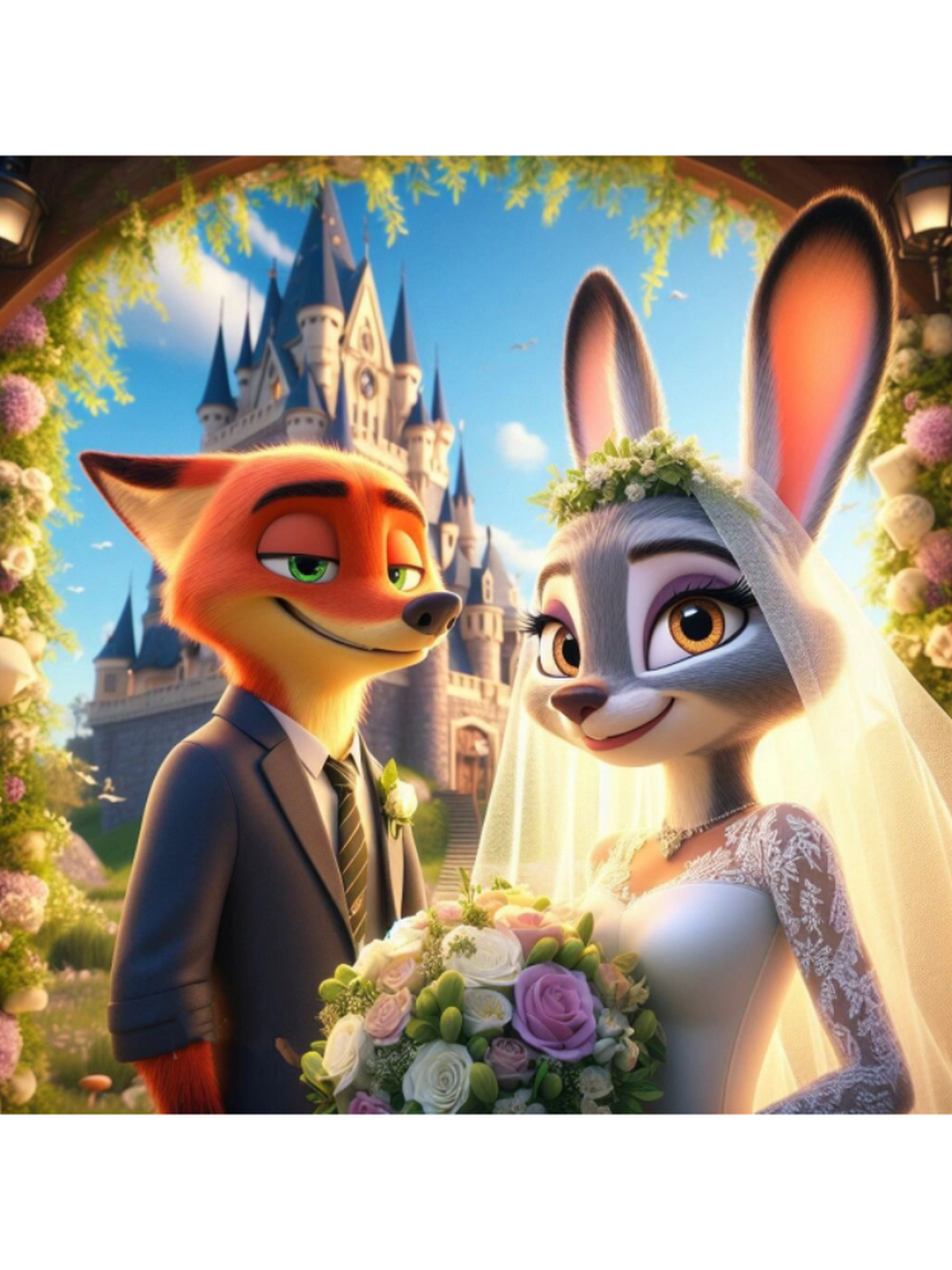 朱迪和尼克结婚啦!