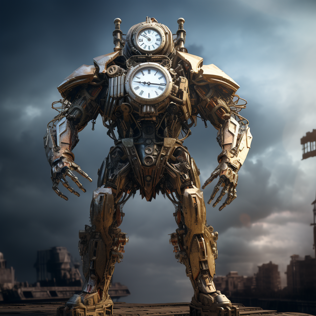 泰坦时钟人怎么画