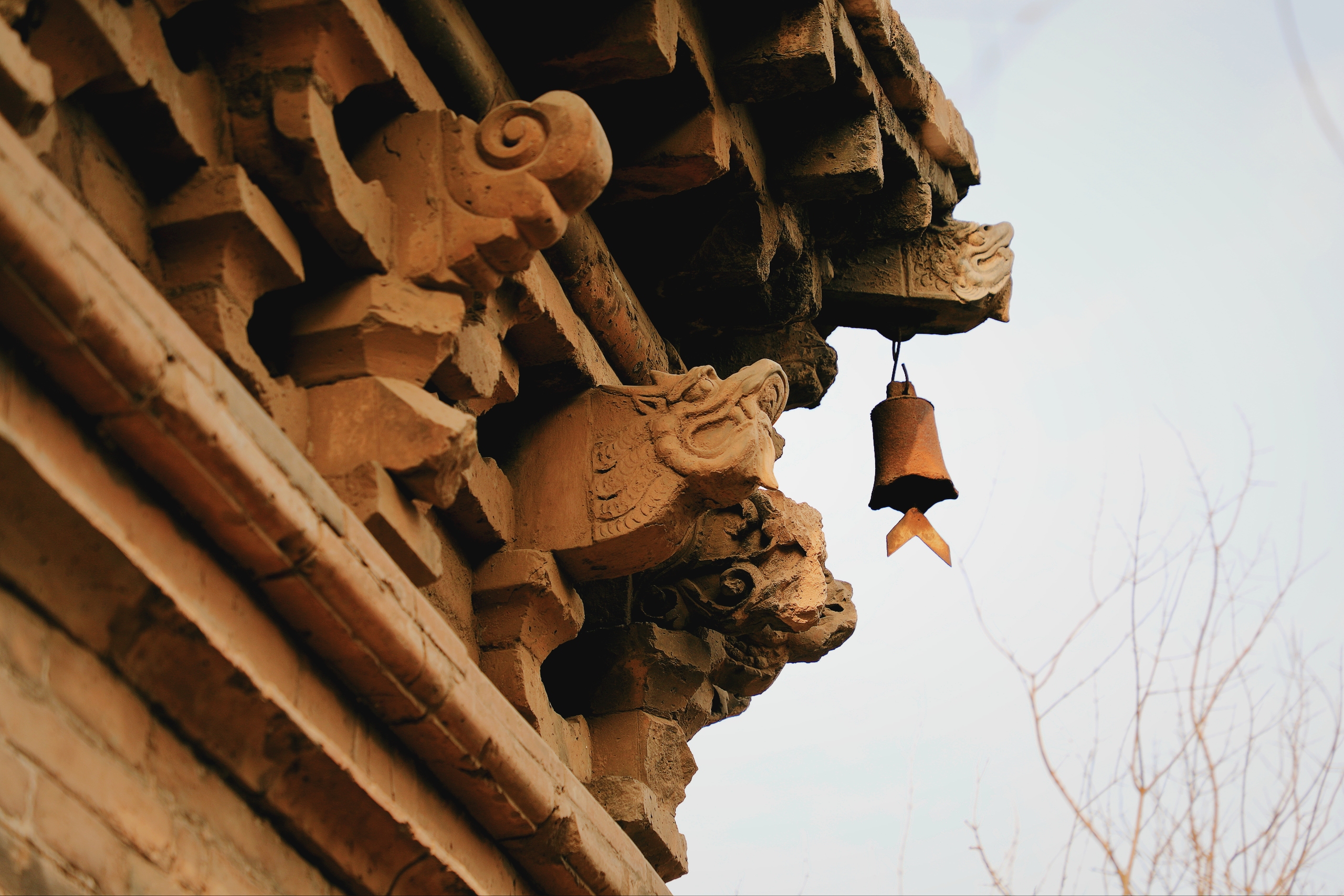 元旦探寻延津县大觉寺万寿塔:古韵与新生的交织