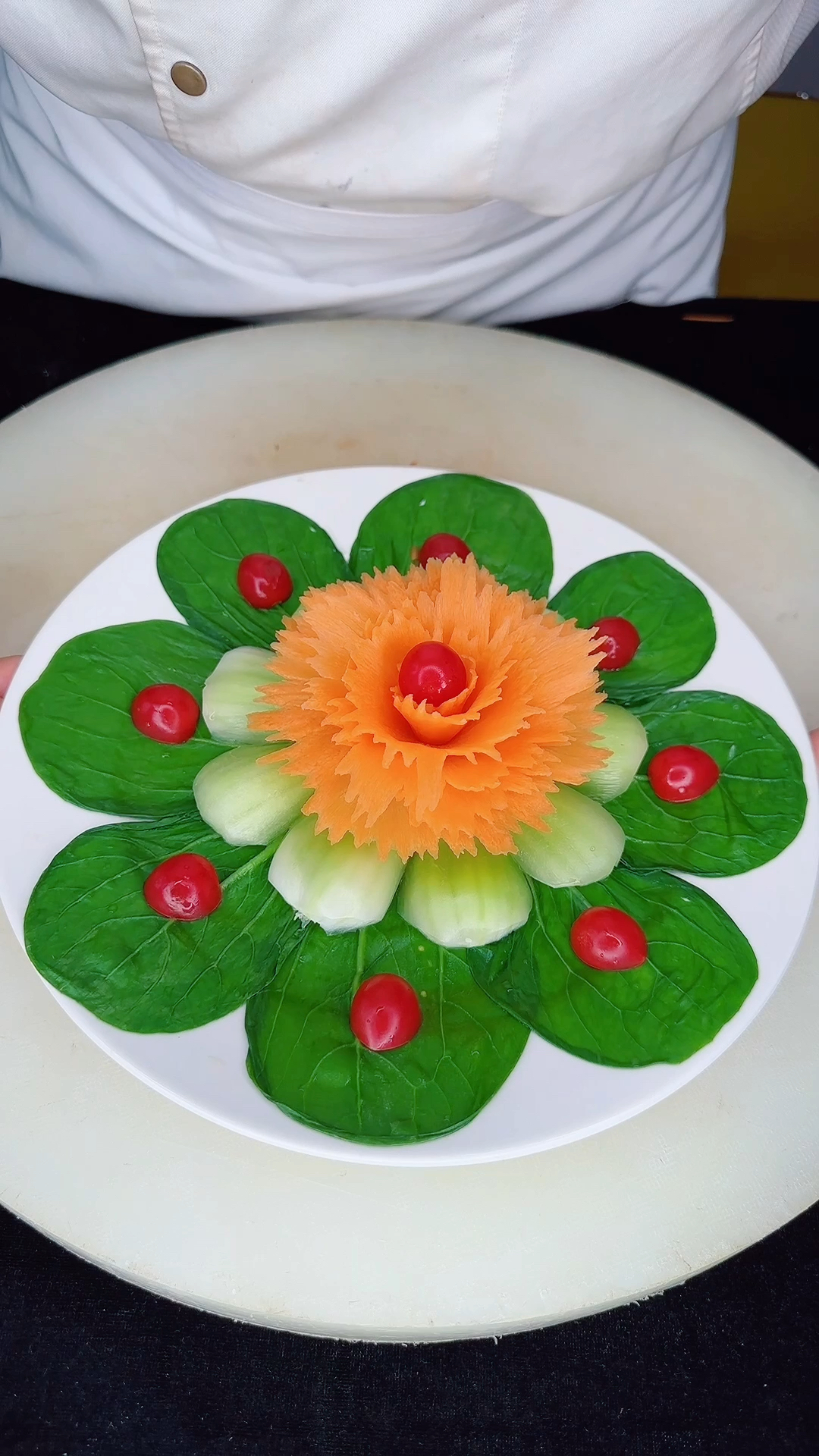 年夜饭精美摆盘