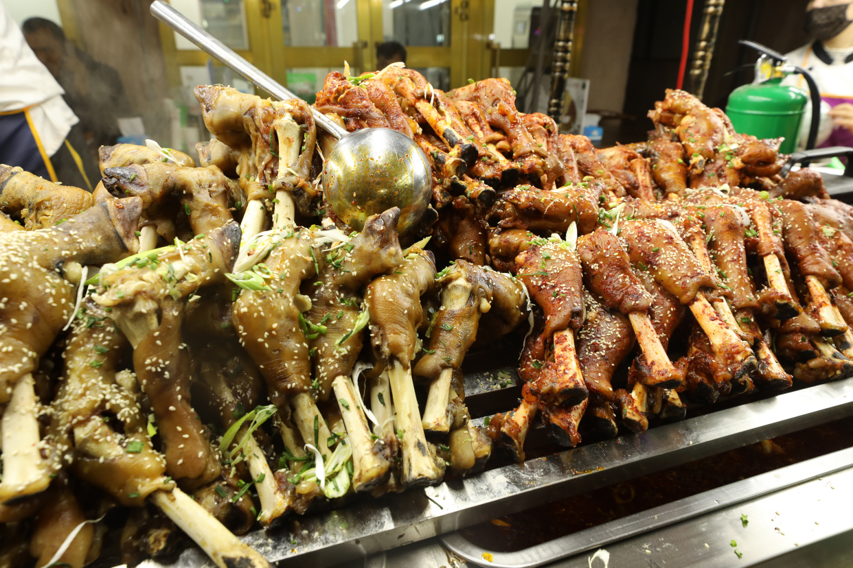 新疆和田夜市的各种美食
