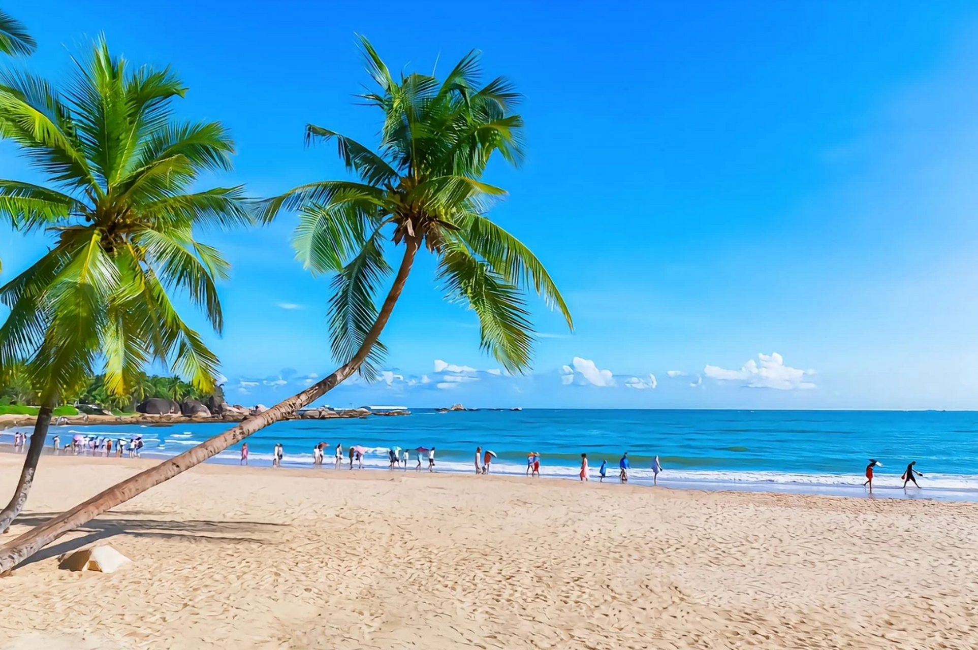 直飞三亚或从海口转乘高铁均可到达.