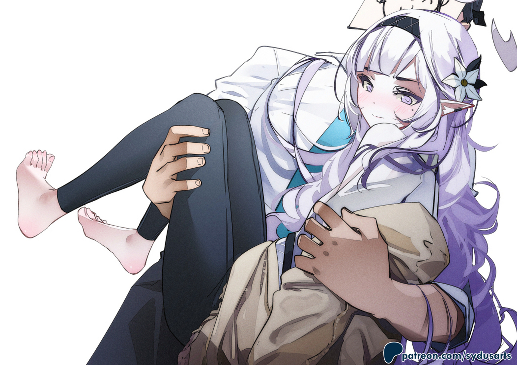 赤脚少女·明星日鞠[舔屏][舔屏][舔屏] 画师:sydusarts#碧蓝档案