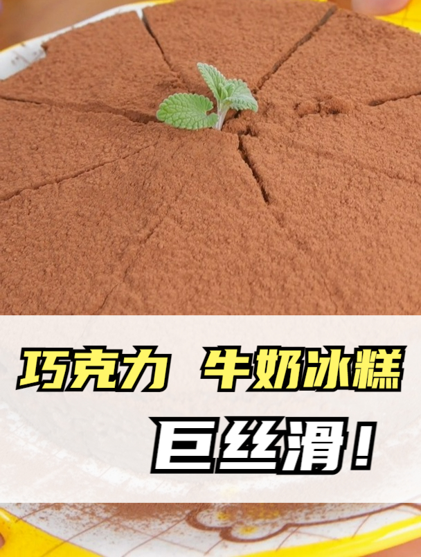 一分钟学会制作 巧克力牛奶冰糕的详细步骤