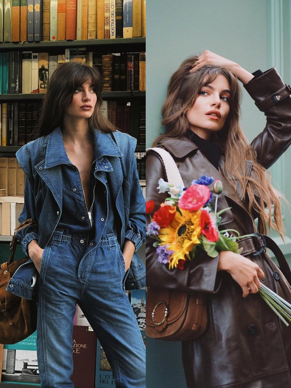 法式风情look合集  mara lafontan的穿搭风格真是不走寻常路,她把法式