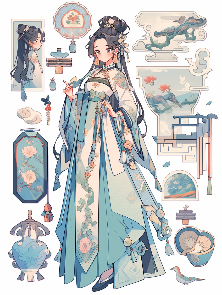 热门推荐!古风手账