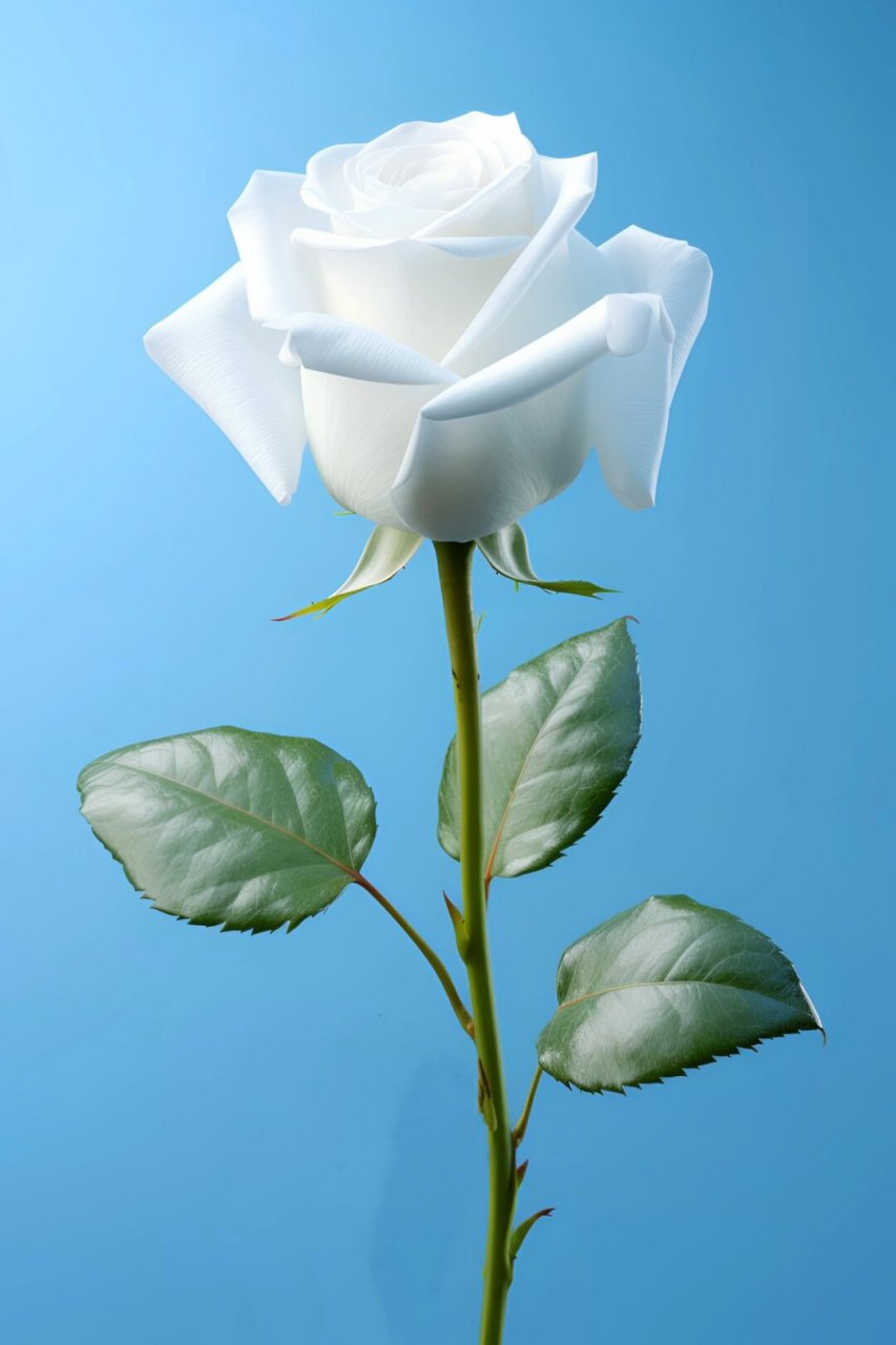白玫瑰的花语是纯洁与高贵,它代表着一种无暇的美,一种不可侵犯的尊严