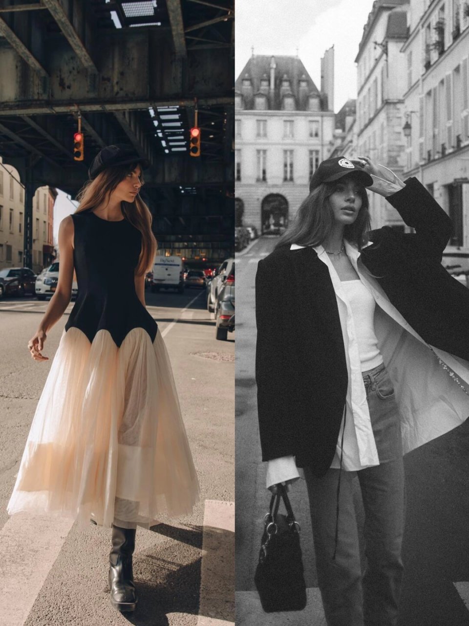 法式风情look合集  mara lafontan的穿搭风格真是不走寻常路,她把法式