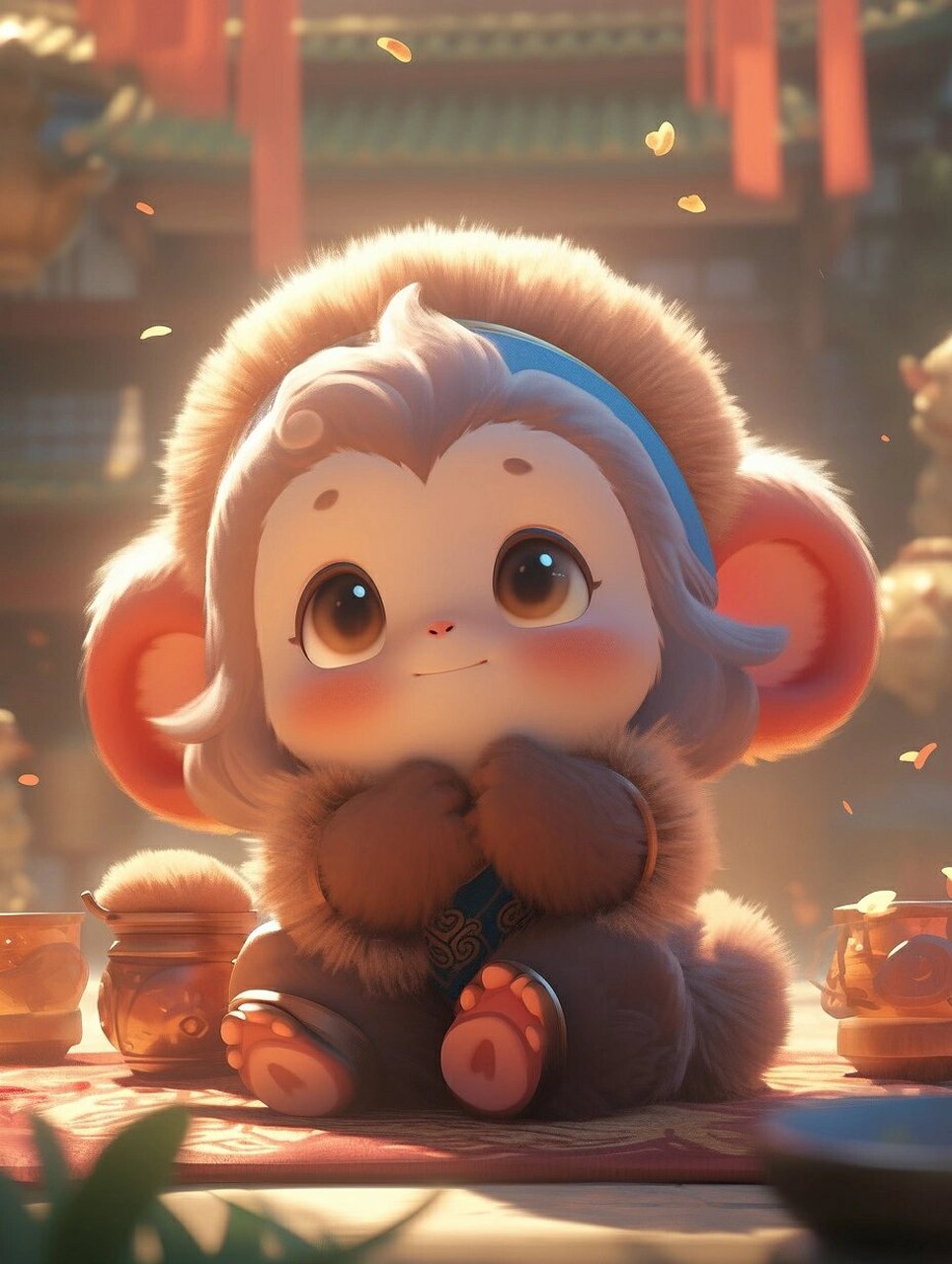 十二生肖|申猴 猴子作为十二生肖之一,在中国文化中扮演着重要的角色.