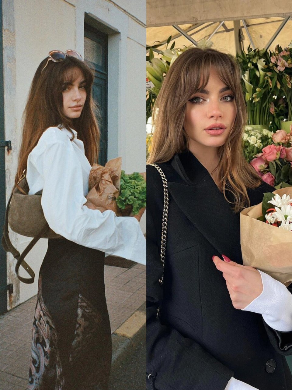 法式风情look合集  mara lafontan的穿搭风格真是不走寻常路,她把法式