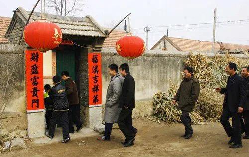 农村大年初一真实图片图片