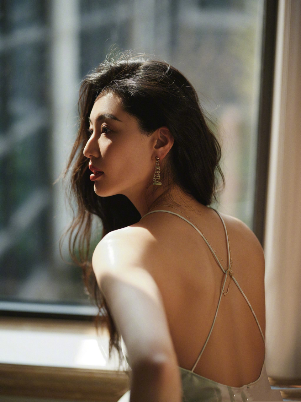 陈碧舸,美背写真精选,诠绎秋日的浪漫气息