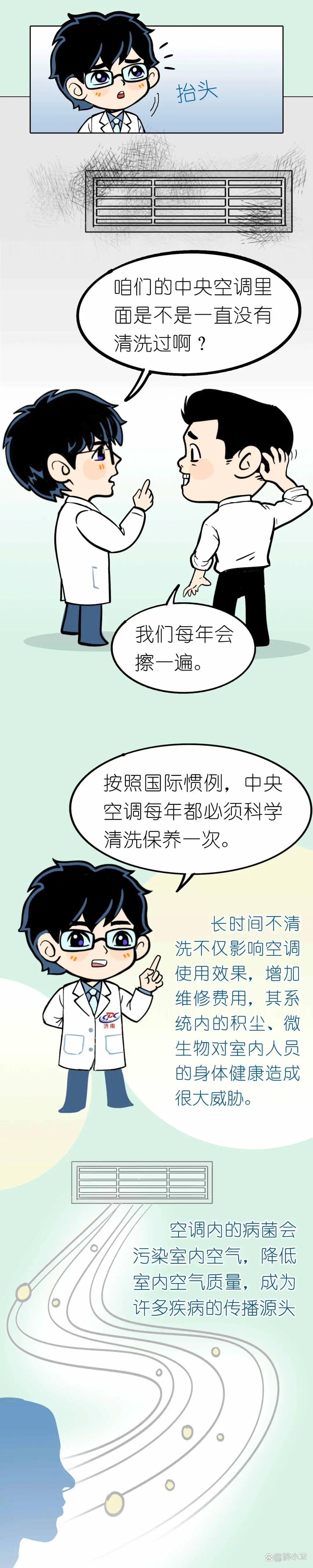 新澳2024年最新版资料,漫画科普｜不科学清洗中央空调会怎样？后果很严重→  第4张