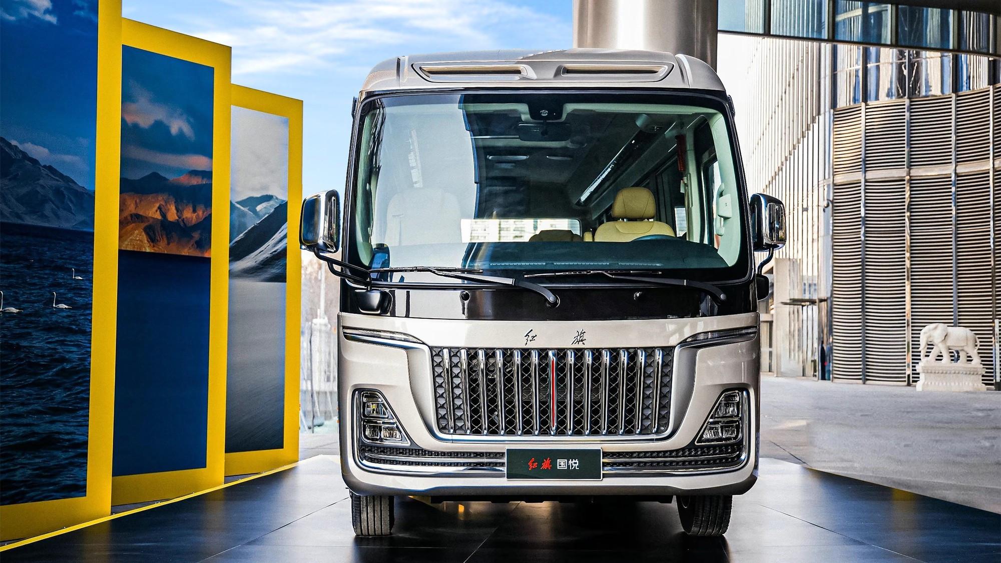 红旗汽车新品发布,面向普通人的豪华礼宾车:红旗国悦