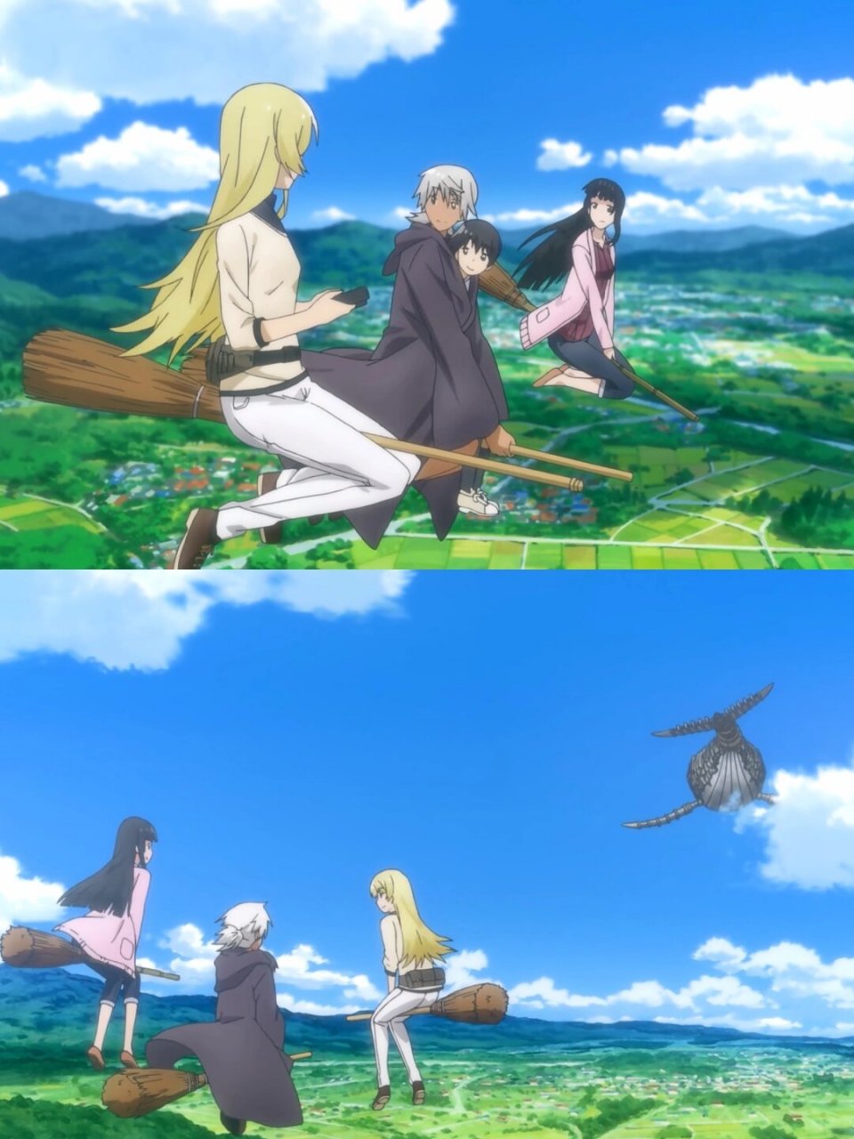 又找到一部日常向的治愈番  《飞翔的魔女》这部日常治愈番带给人一种