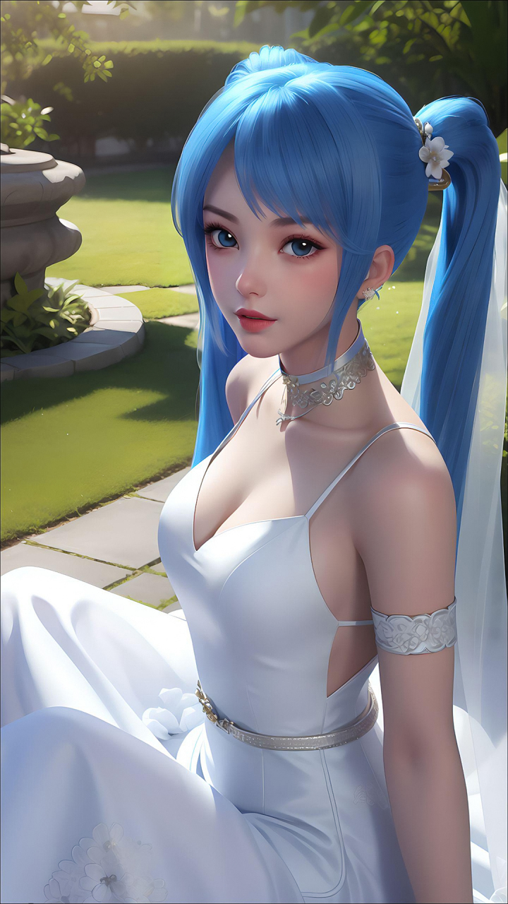 国漫女神ai绘画|《元龙》高瑶4k高清手机壁纸:不逼自己一次,就不知道