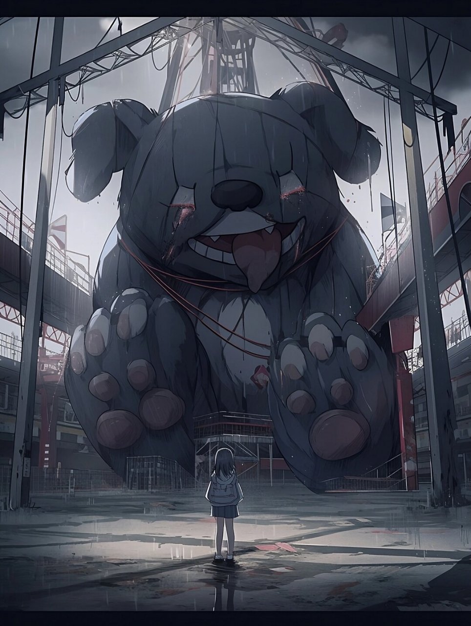 帮粉丝画的恐怖玩具熊梦境,你们喜欢哪张呢  亲爱的粉丝们,你们是否曾