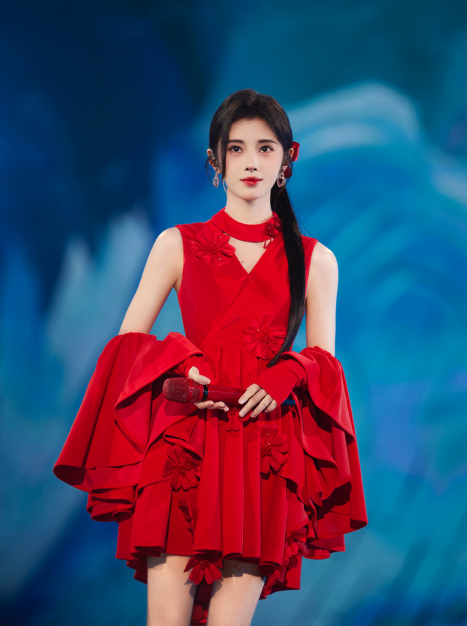 跨年创作挑战赛# #2023年浙江卫视跨年鞠婧祎# #鞠婧祎