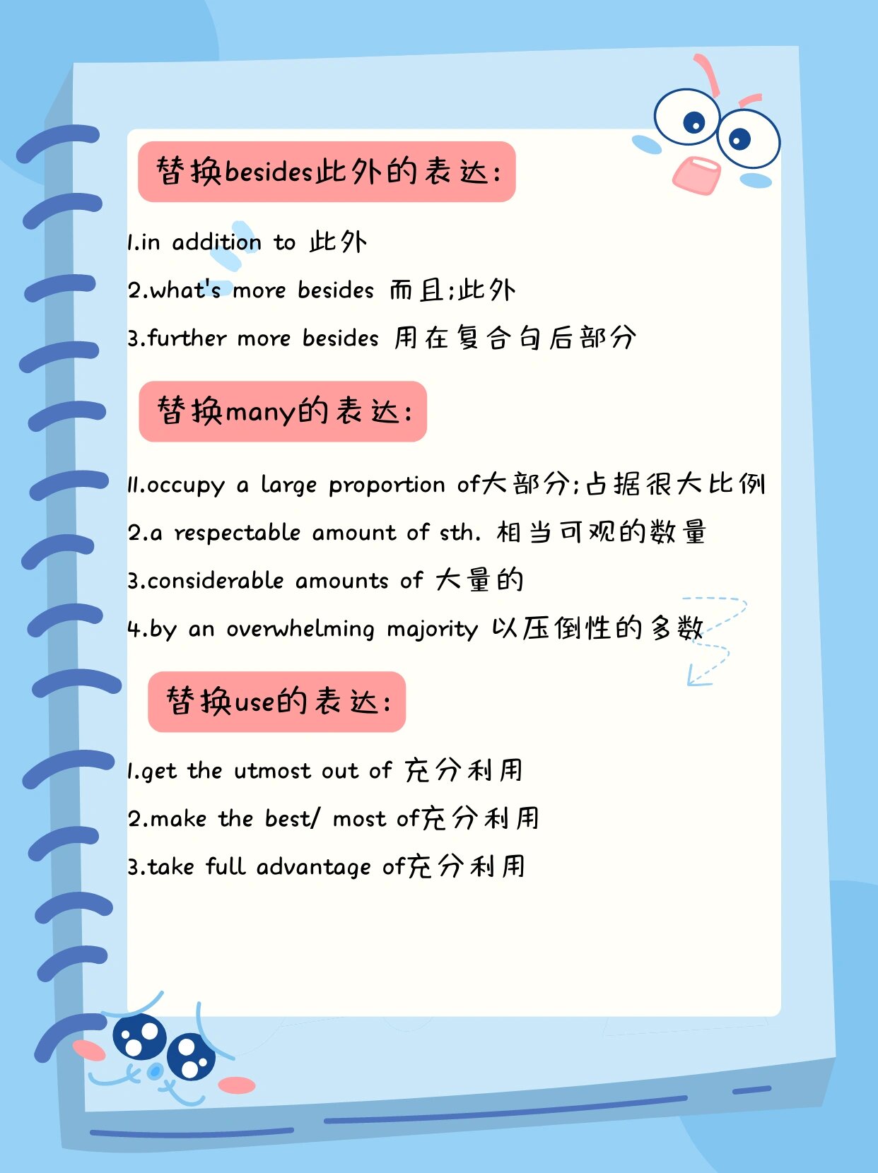 英语作文高分表达