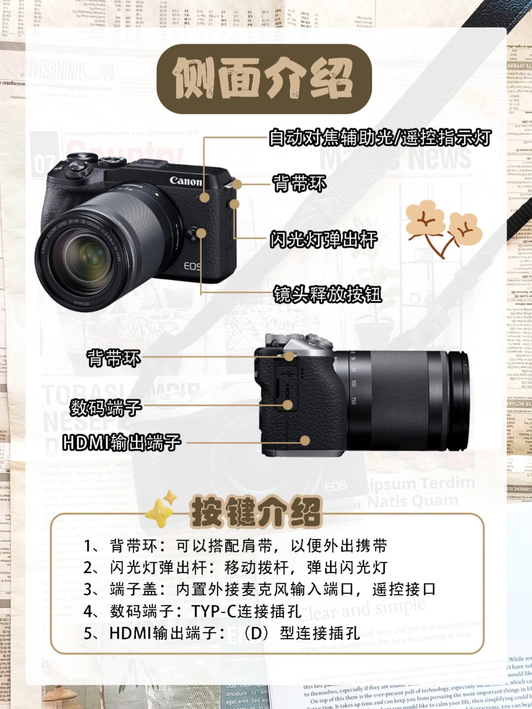 佳能m6二代 保姆级教程新手小白必看