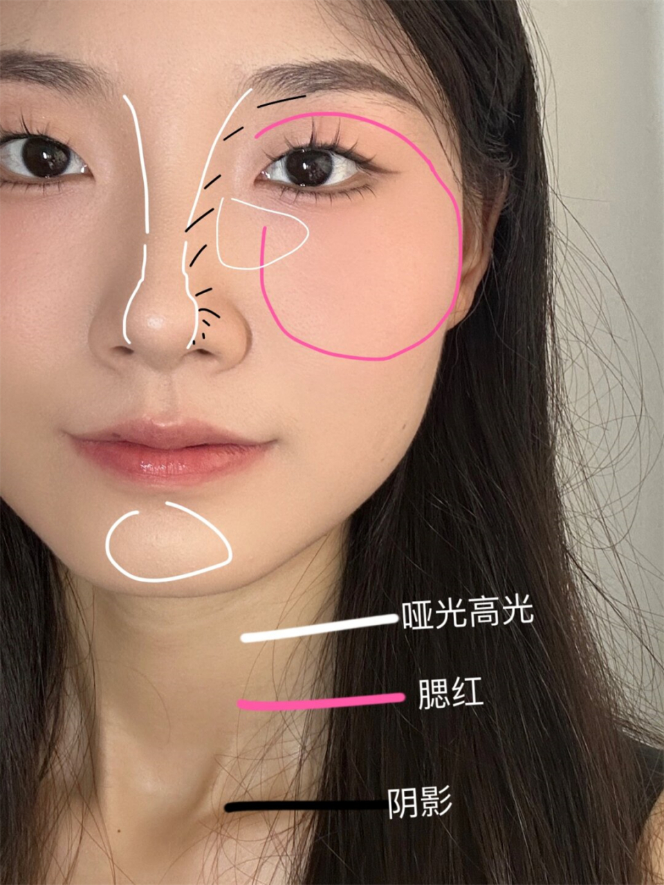 简单快速无眼影妆容  "内双淡颜的绝美秘诀:简单快速无眼影妆容,轻松