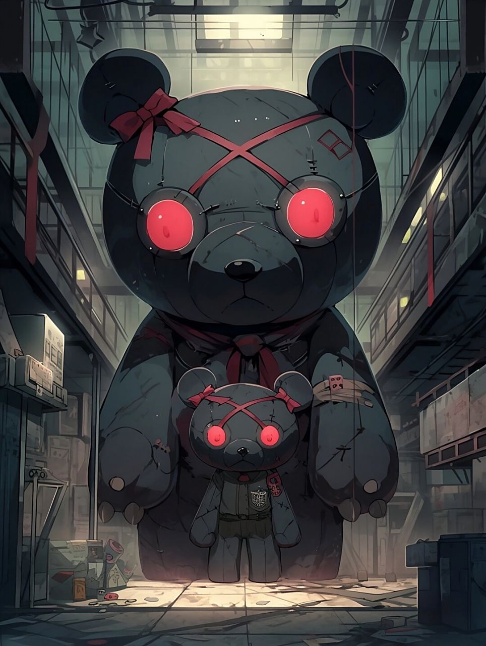 帮粉丝画的恐怖玩具熊梦境,你们喜欢哪张呢  亲爱的粉丝们,你们是否曾