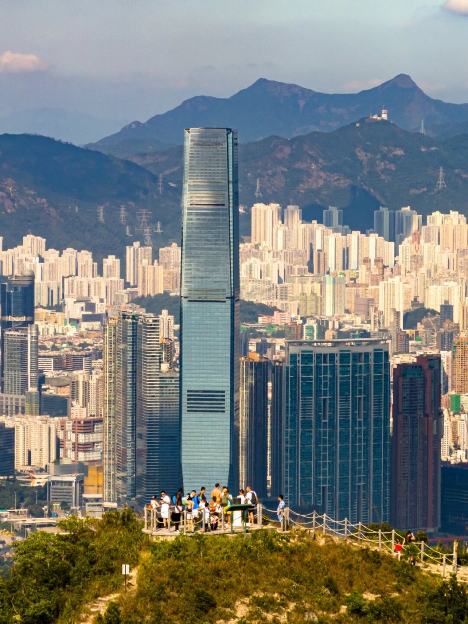 香港太平山观景台图片