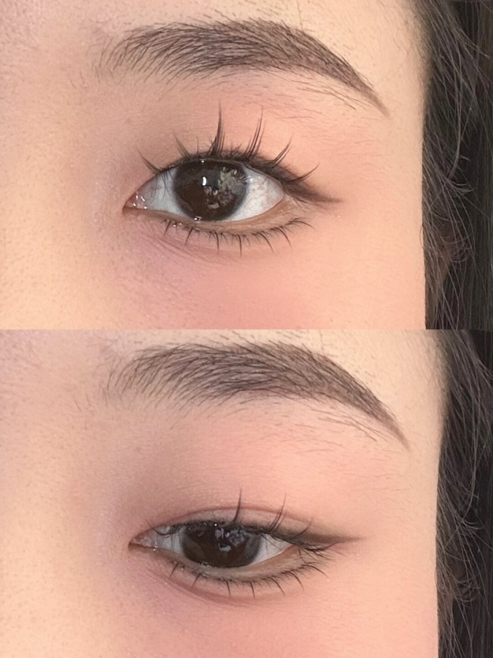 简单快速无眼影妆容  "内双淡颜的绝美秘诀:简单快速无眼影妆容,轻松