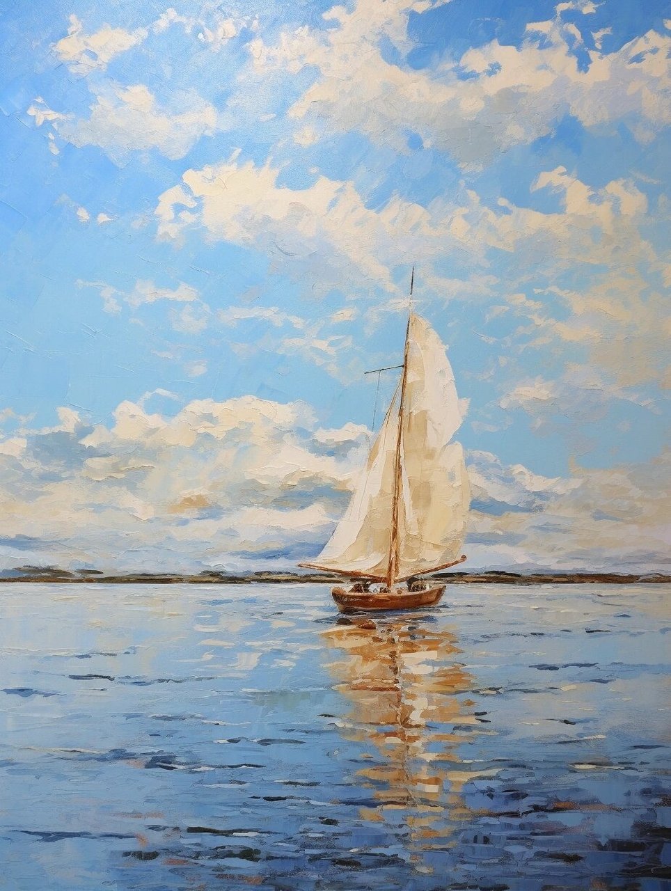 莫奈风格 帆船  克劳德·莫奈(claude monet,1840年1