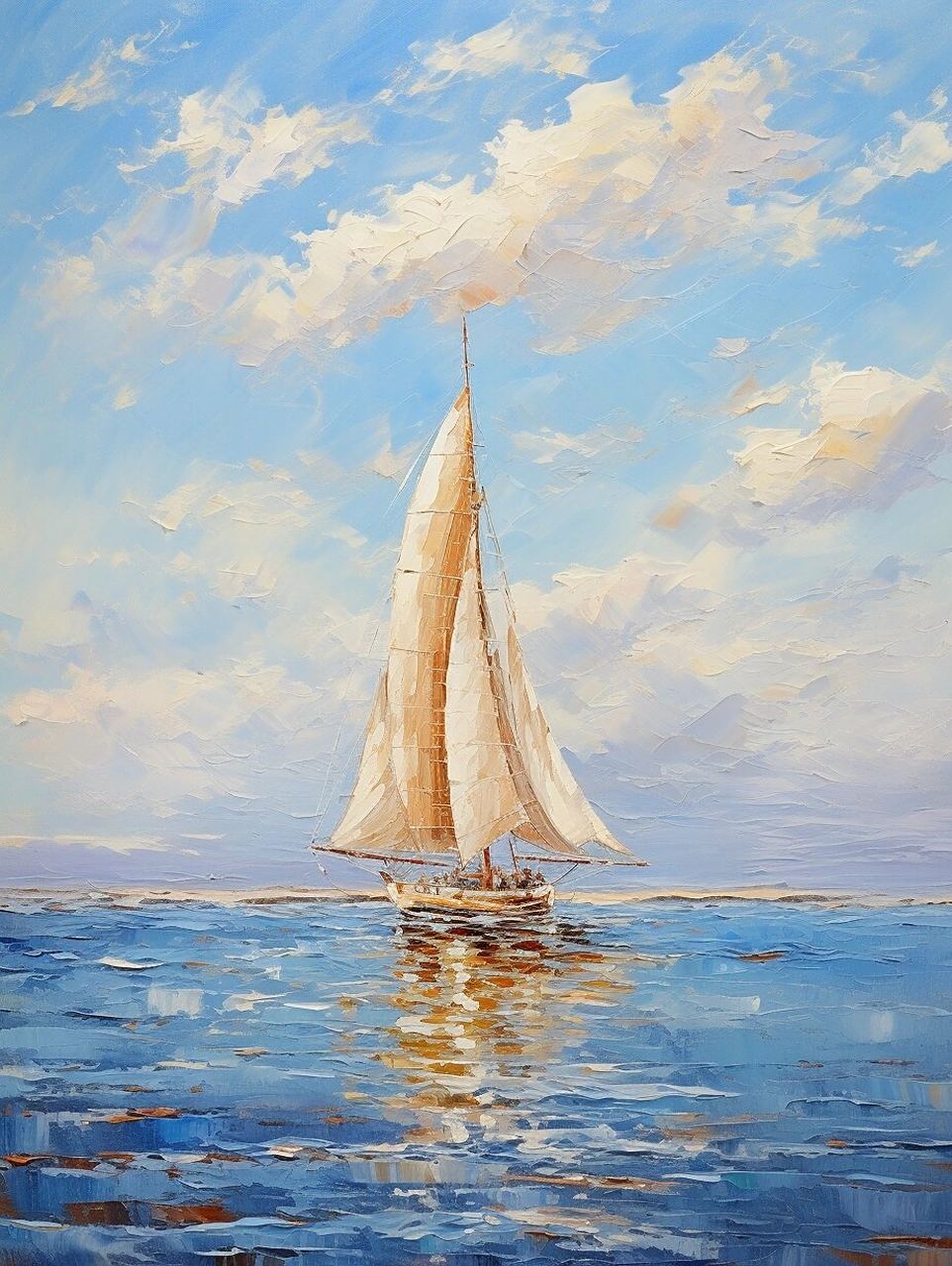 莫奈风格 帆船  克劳德·莫奈(claude monet,1840年11月14日至1926年