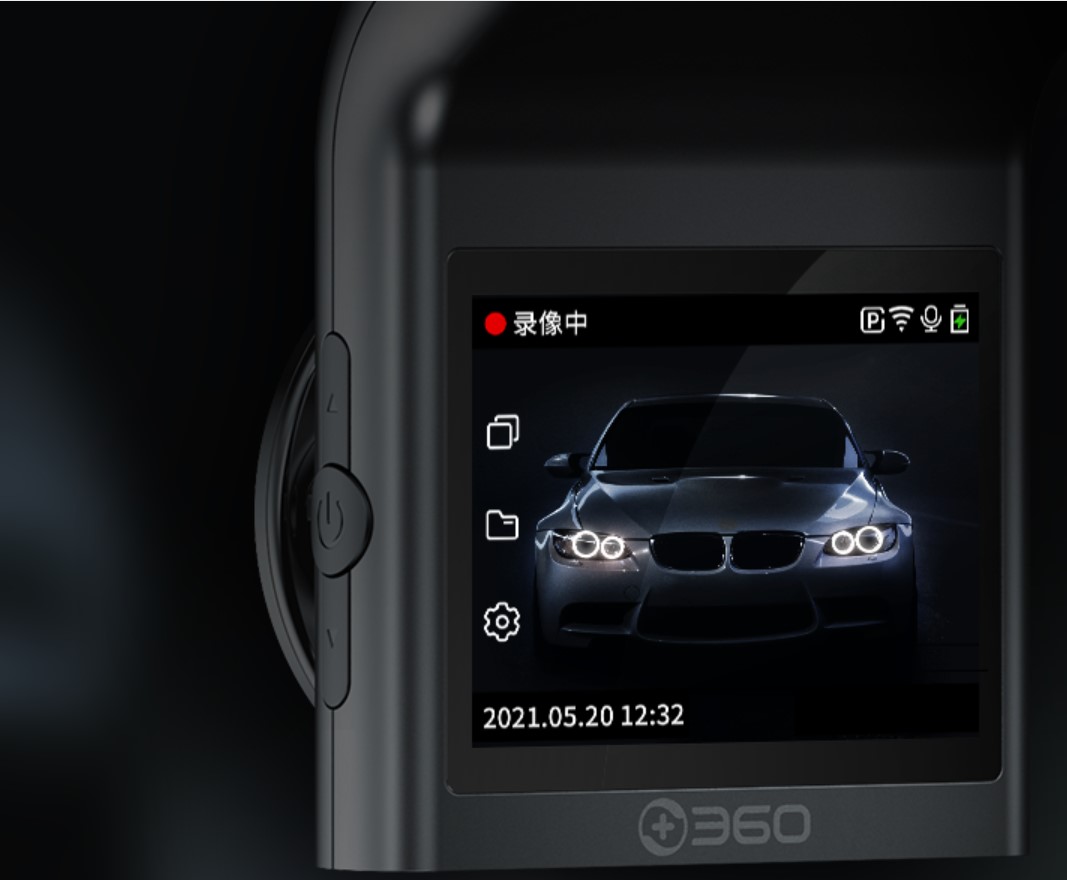 360m320行车记录仪怎么样?评测:全景双录夜视强