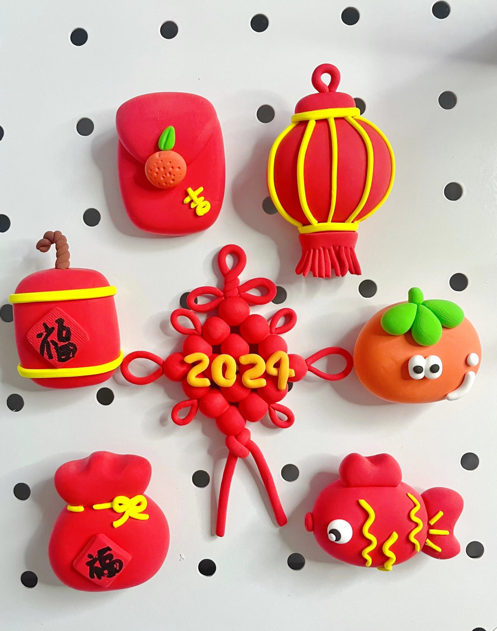 有手就能做的创意手工,超有年味儿,带娃做起来 也太好看了吧