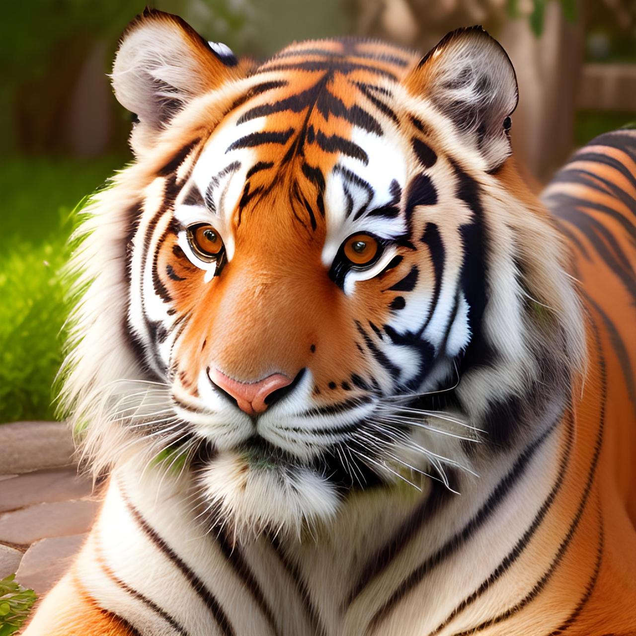 (分享几张老虎图片)王者气质,霸气侧漏 #老虎