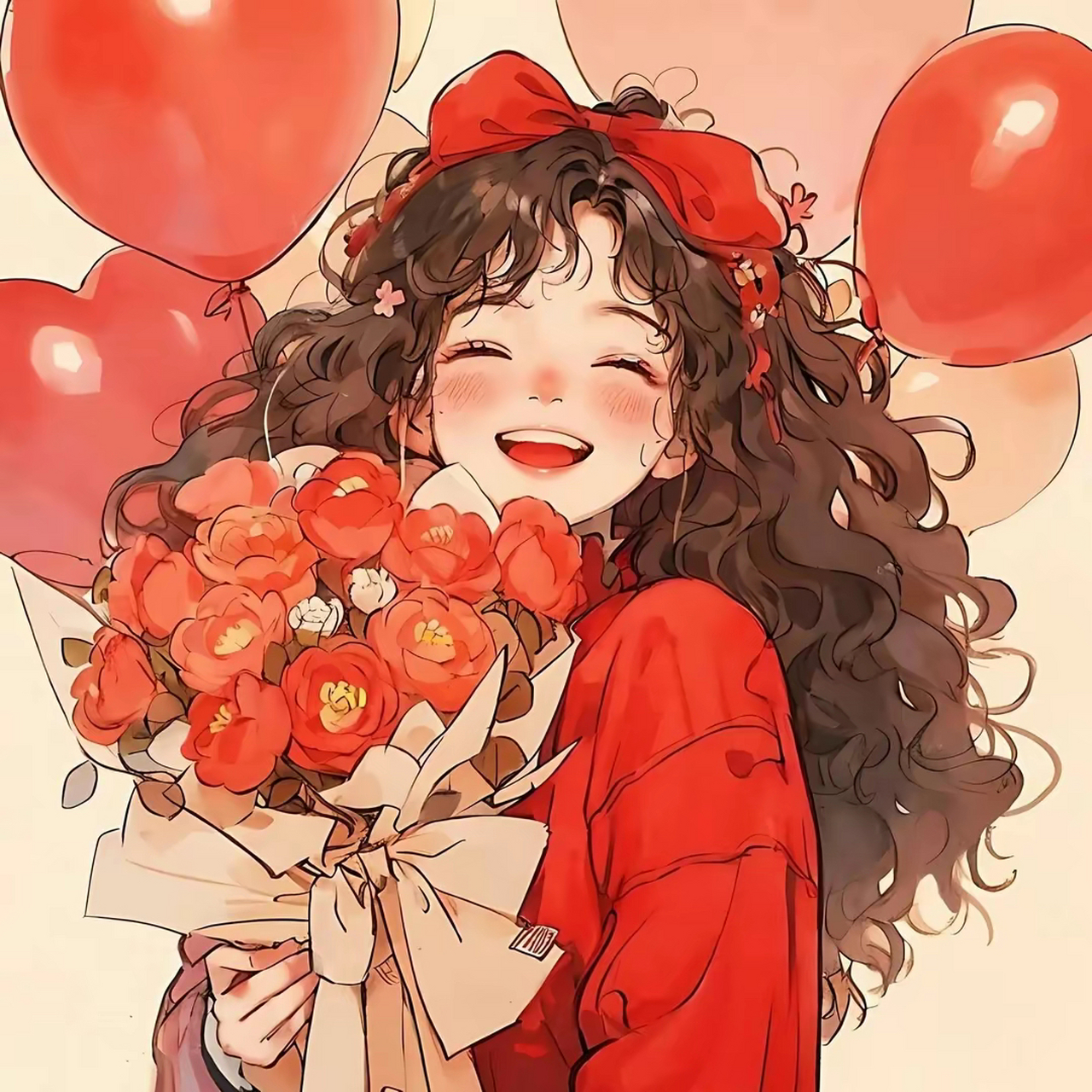 新年喜庆头像,要让自己旺旺旺 #跨年创作挑战赛#   (图片来自网络)