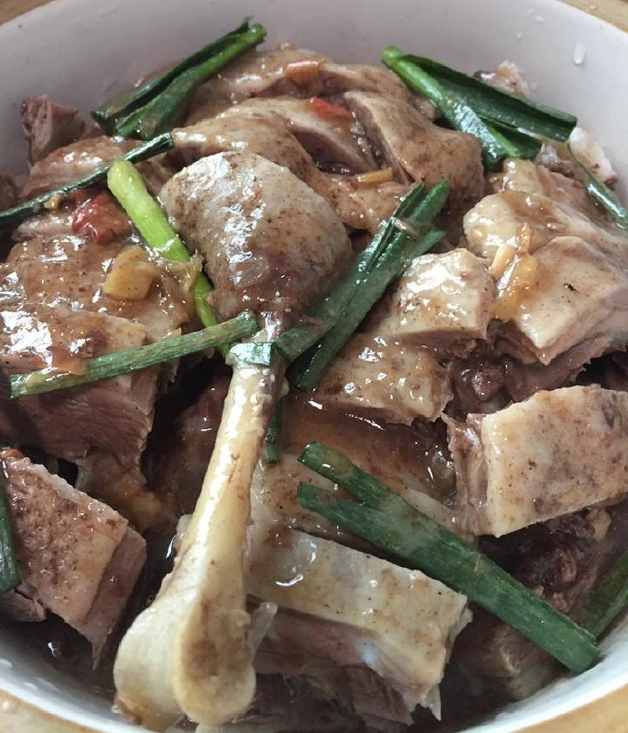 莲藕蒸鸭鲜香美味