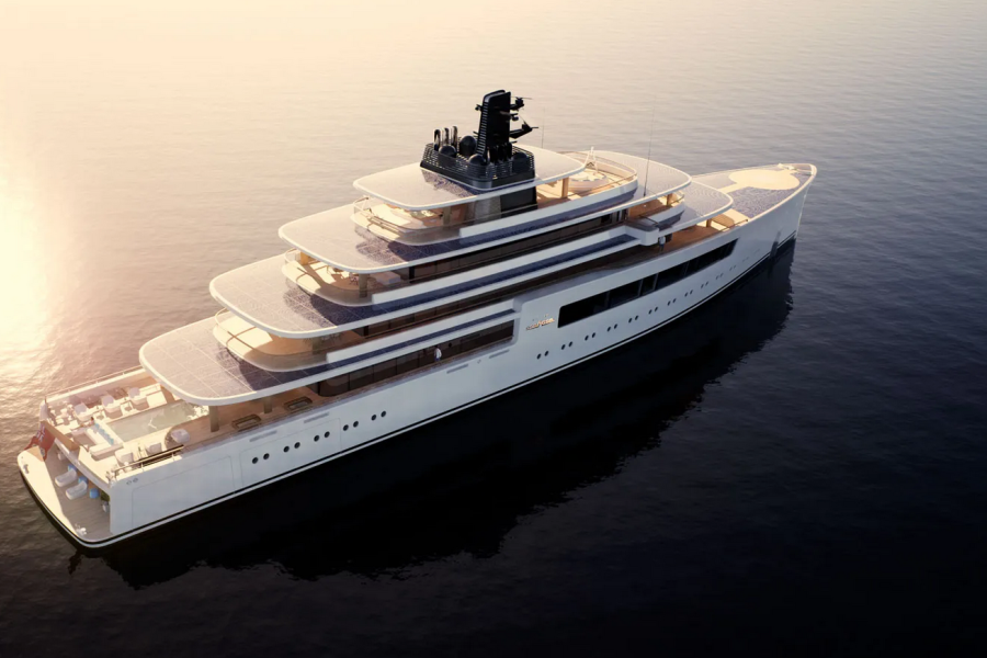 荷兰顶级游艇制造商oceanco推出全新80米"简单定制"系列游艇"clarity"