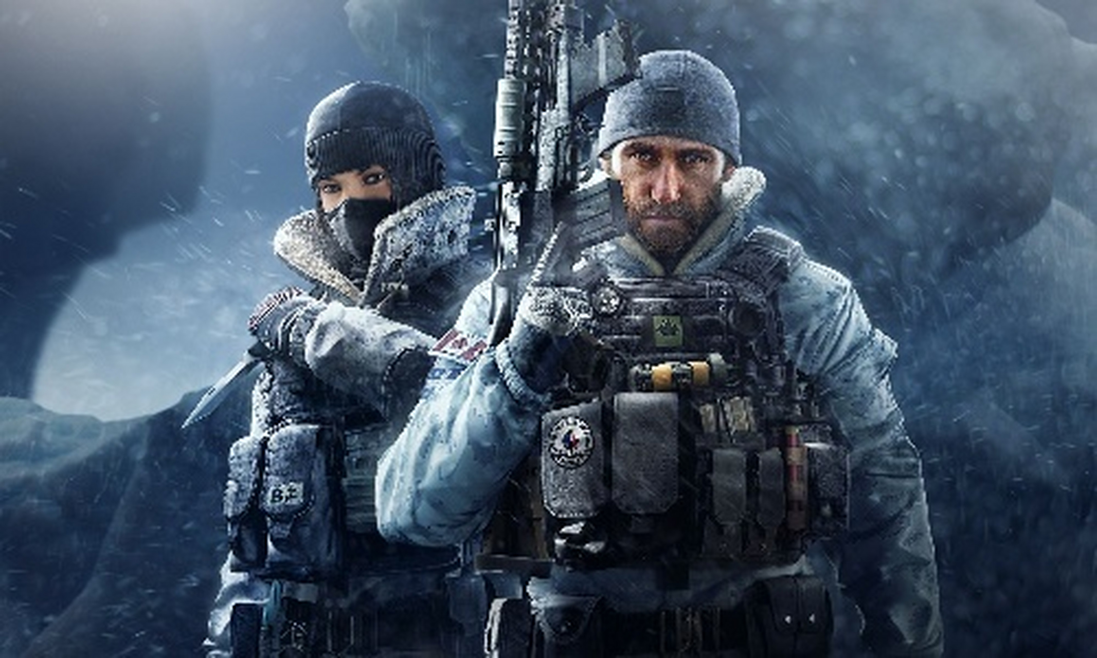 彩虹六号在steam上叫《tomclancysrainbowsixsiege》,是一款多人在线