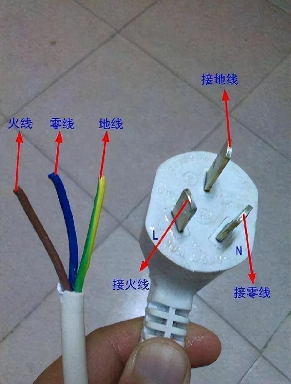 三线接两根线图片图片