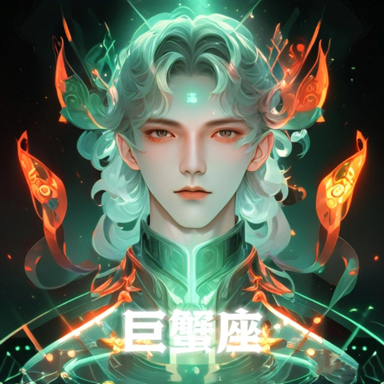 美男子的星座男图片