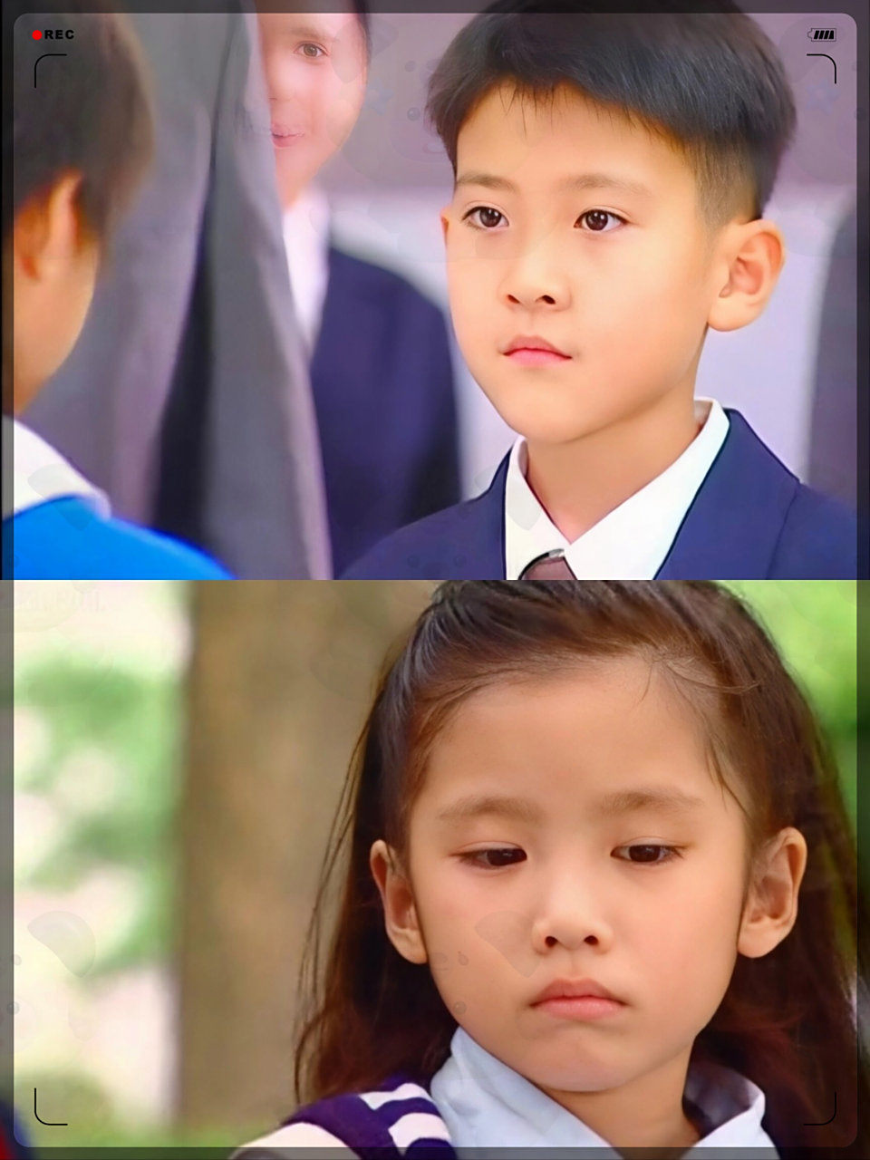 影视剧里的青梅竹马  《绿光森林》小时候,威廉紧紧地握着被老师罚打