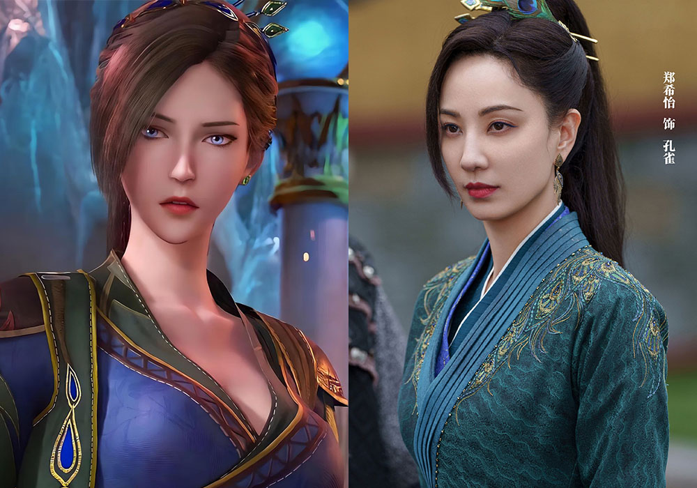 武庚纪:真人版10大美女,蒋欣陈乔恩好惊艳,3大女神被删了?