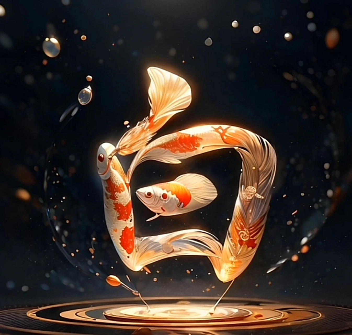 年年有鱼 锦鲤姓氏头像 喜欢的自取