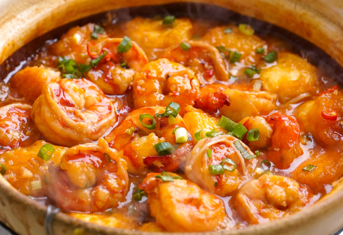 鲜虾豆腐煲这样做,一锅不够吃!注意看这篇文章来学着做!