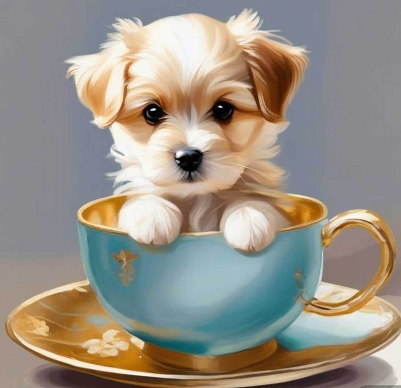 风情万种的茶杯犬——漂亮,精致,妩媚,妖艳