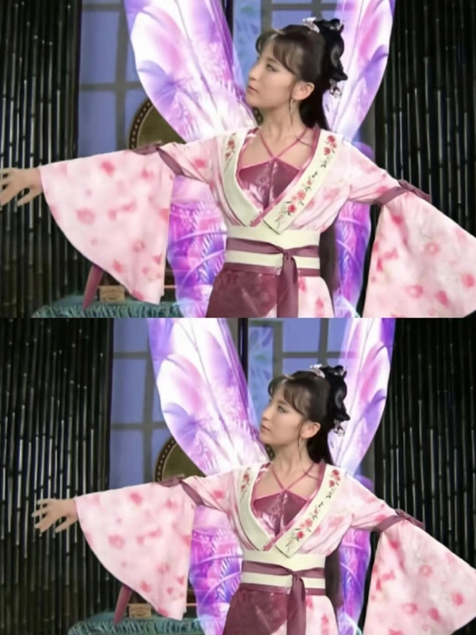 谢闻轩在《剑侠》里饰演的蝴蝶精翩翩,不就是最好的证明吗?